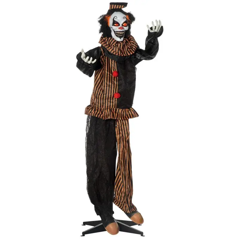 Halloween Horror Clown Decoration with Sound Effects