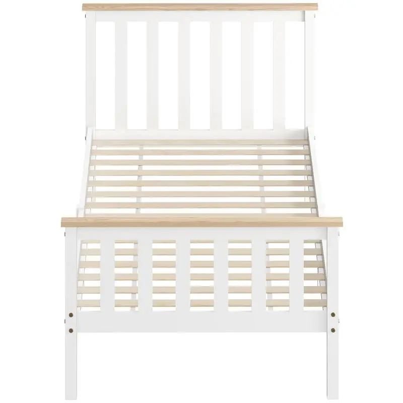 Single Bed Frame with Under-Bed Storage