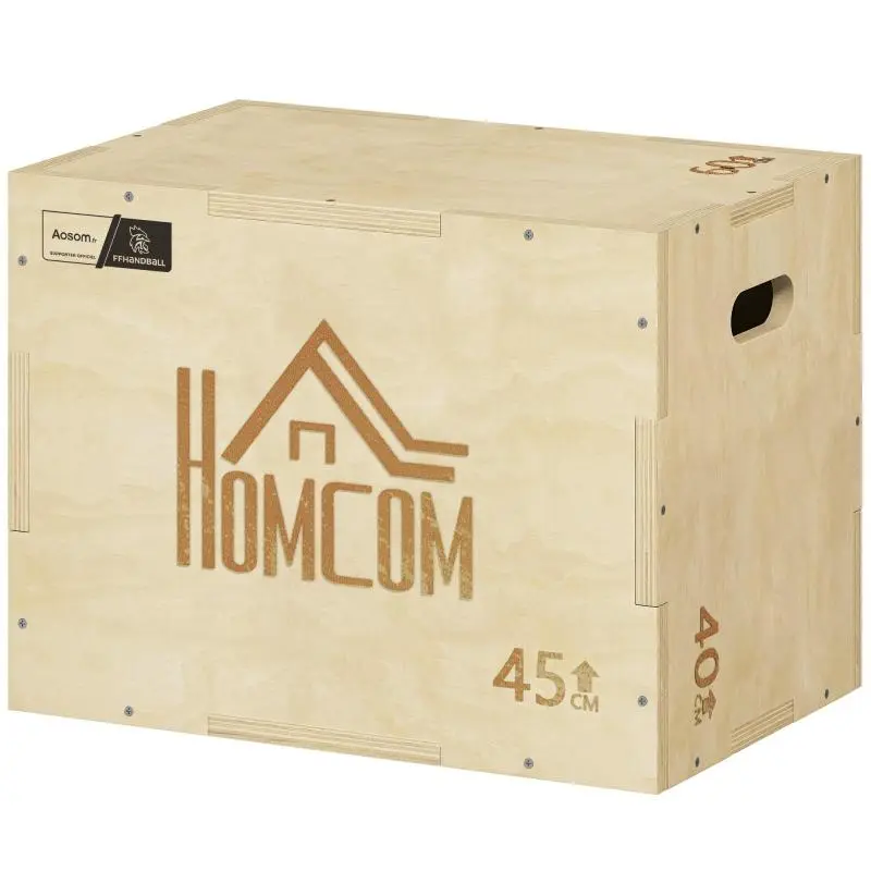 3-in-1 Plyometric Box 45 cm