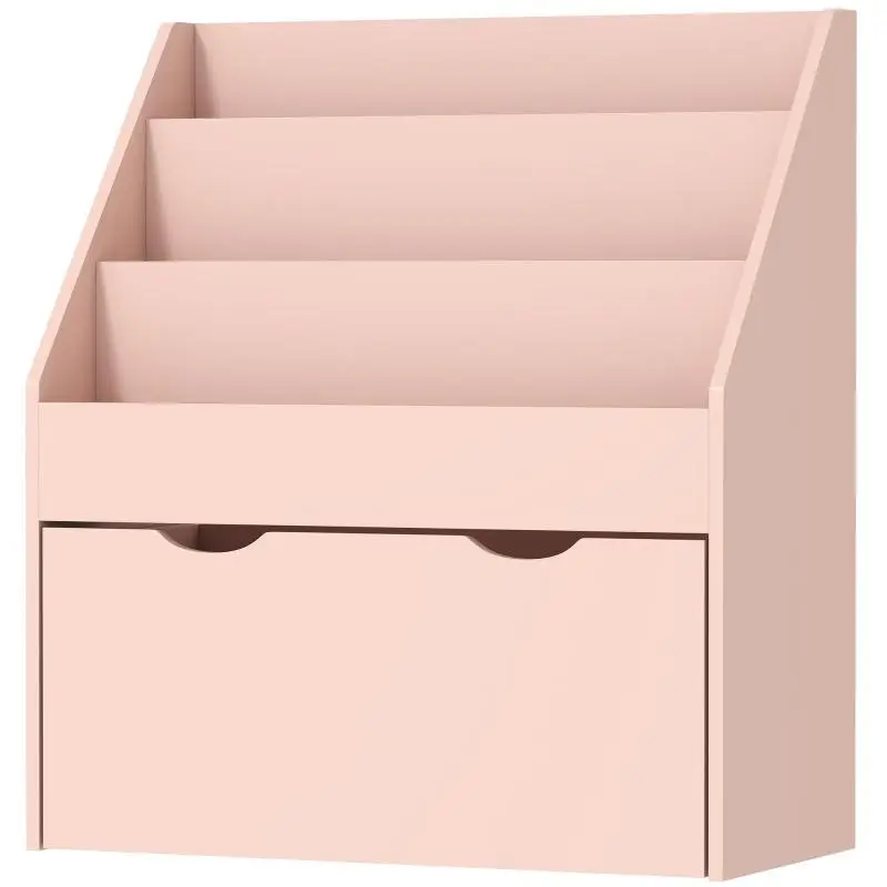 Children’s Bookcase with Drawer, Pink