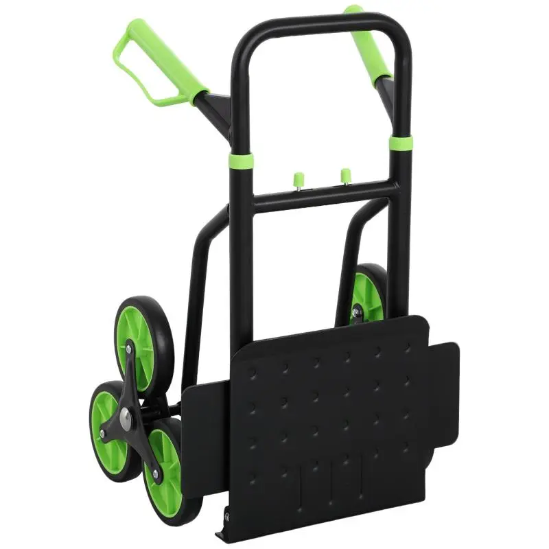 Foldable Stair-Climbing Hand Truck, 120 kg