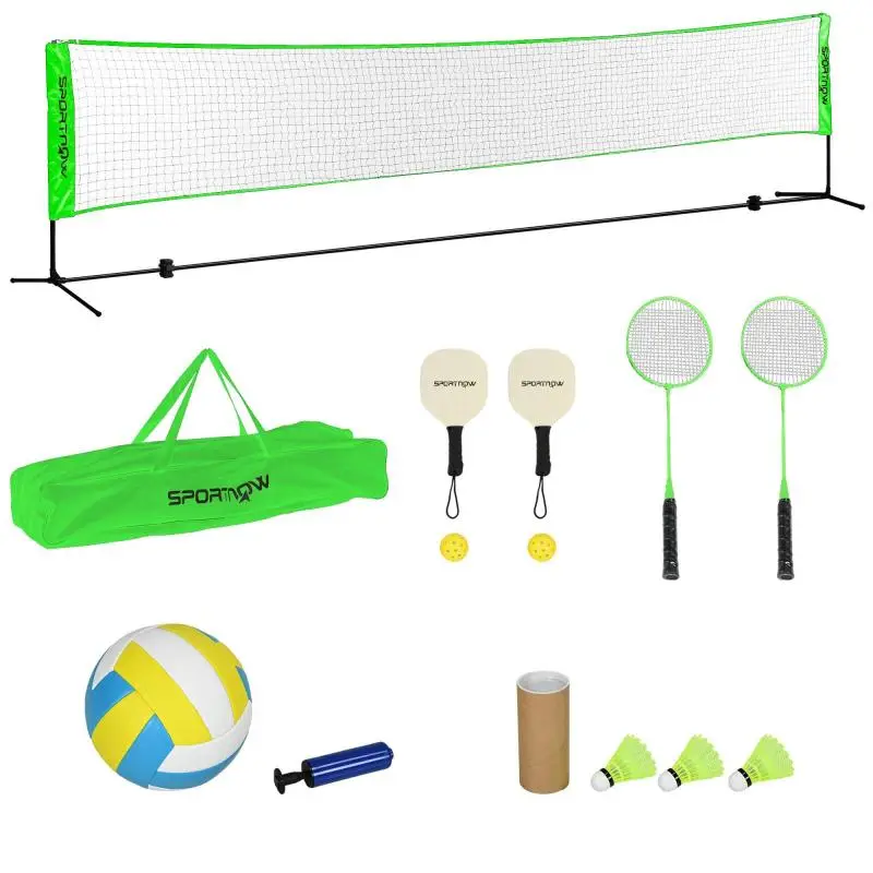 Badminton Set with Net and Stand
