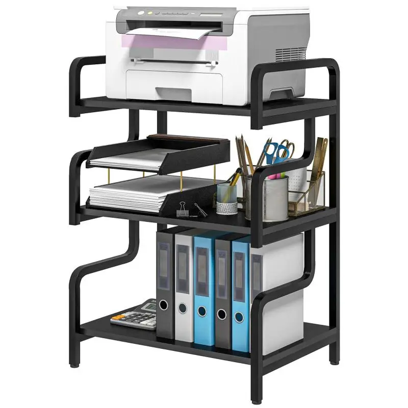 3-Tier Printer Stand with Steel Frame