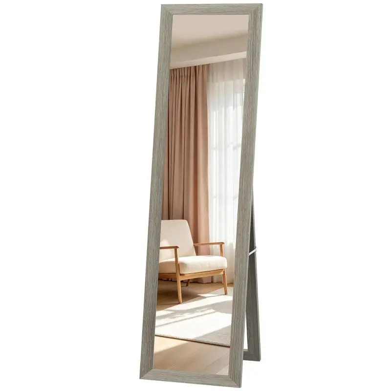 Full-Length Mirror with MDF Frame, 157 cm