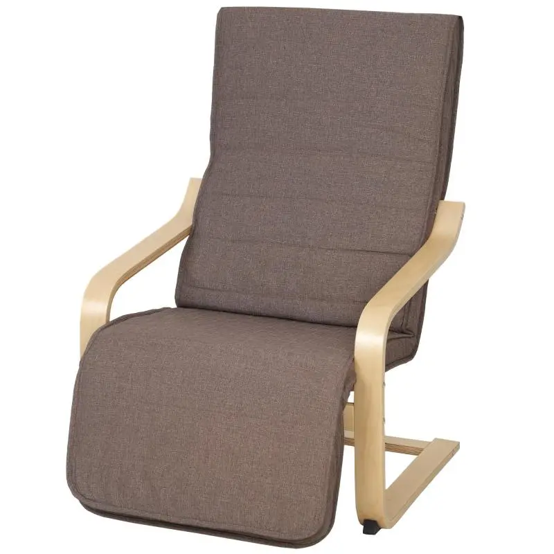 Armchair with Adjustable Footrest