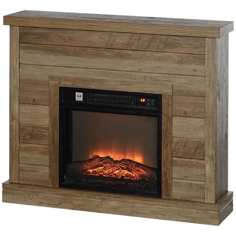 Electric Fireplace with 3D Flame Effect