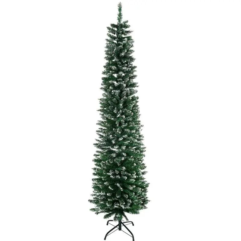 Christmas tree 190 cm, highly realistic, 570 tips, fire-resistant, sturdy base, green