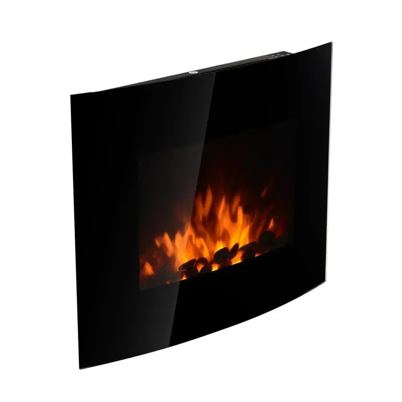 Wall-Mounted Electric Fireplace, 65 cm