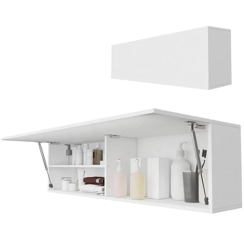 Wall-Mounted Bathroom Cabinet, 120 cm