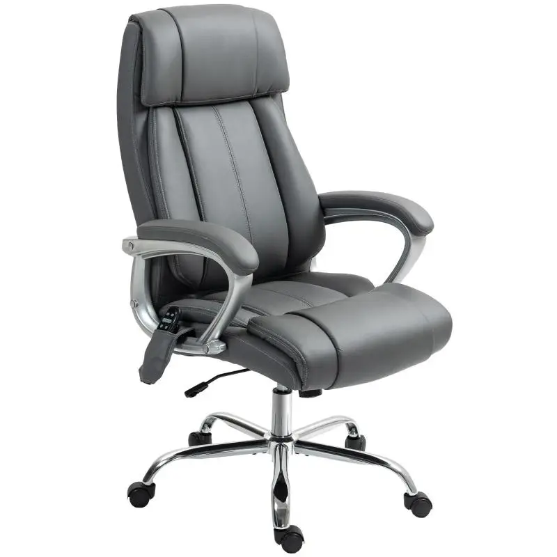 6-Point Massage Reclining Office Chair
