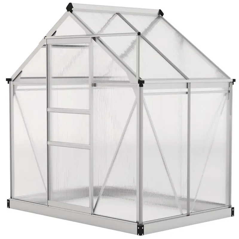 Greenhouse with Roof Window, 190 × 132 × 201 cm