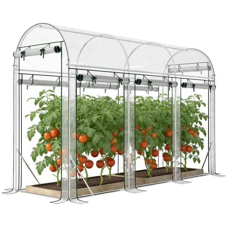 Tunnel Greenhouse, 295 × 100 × 197 cm