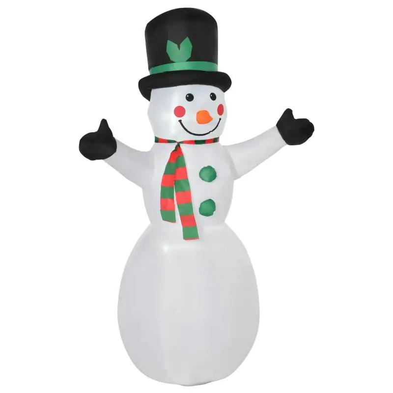 Inflatable Snowman Christmas Decoration with LED Lights