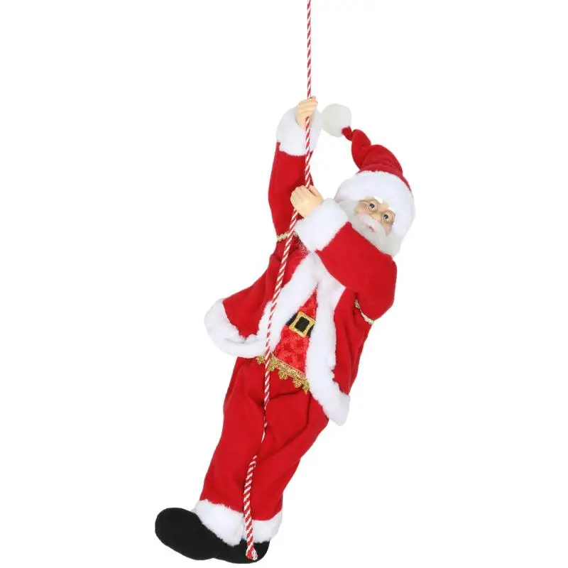 Singing and Climbing Santa Claus, 60 cm
