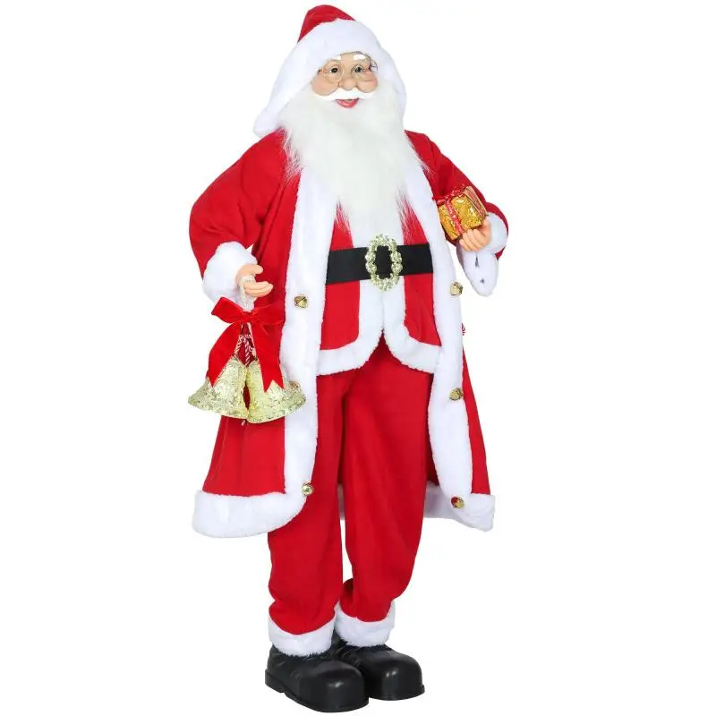 Animated Standing Santa Claus 115 cm