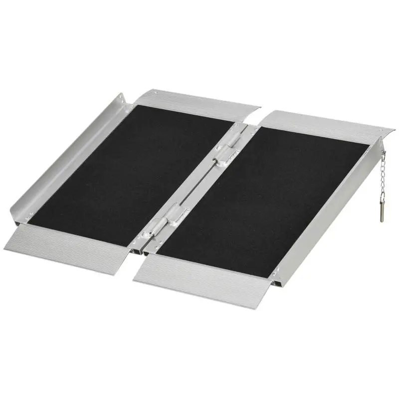 Foldable Wheelchair Ramp, 272 kg, 65 × 74 × 5.5 cm