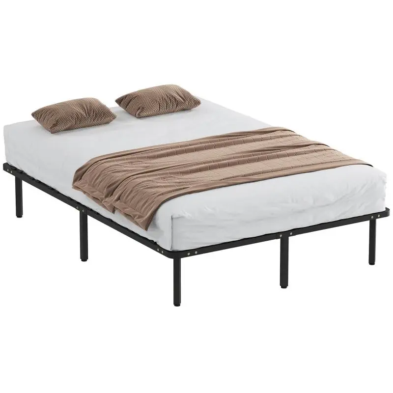 Bed Frame 160 x 200 cm with Storage Space